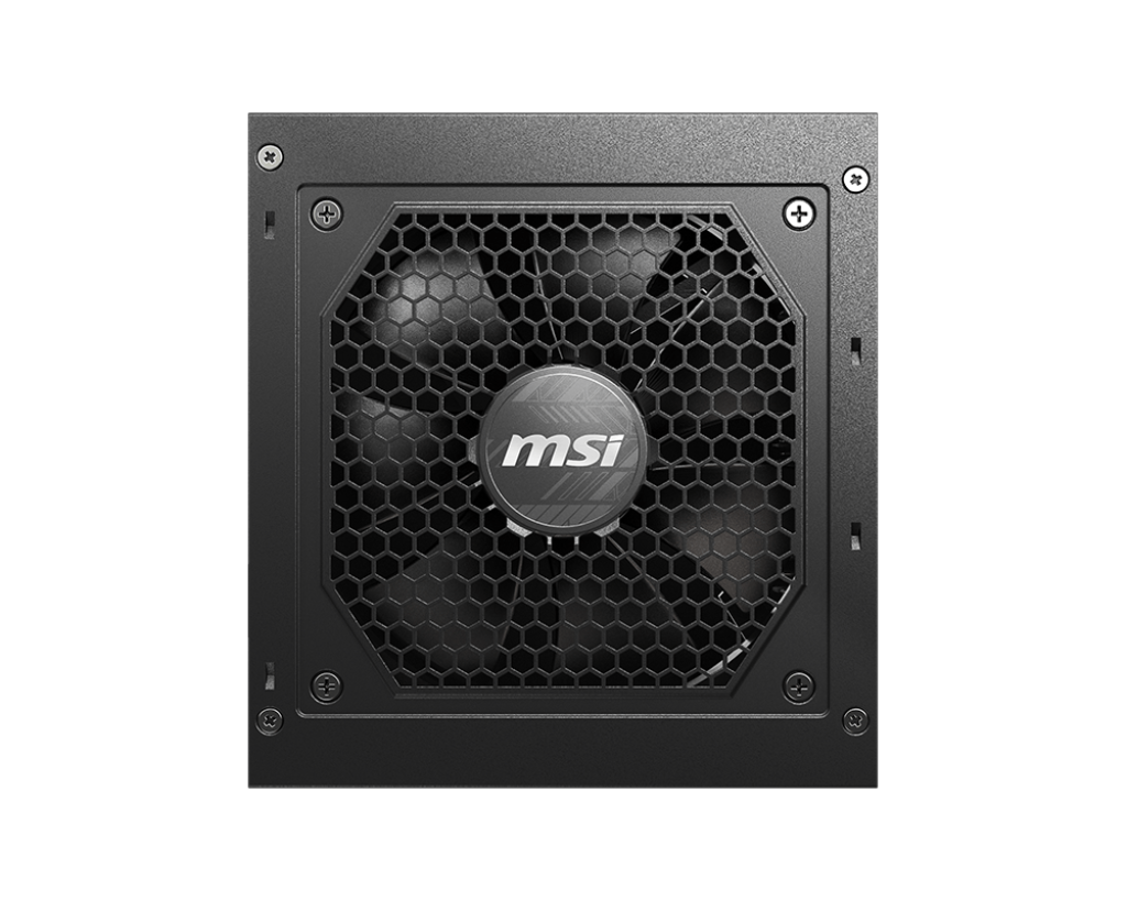 MSI 750W 80 PLUS GOLD Active PFC Power Supply